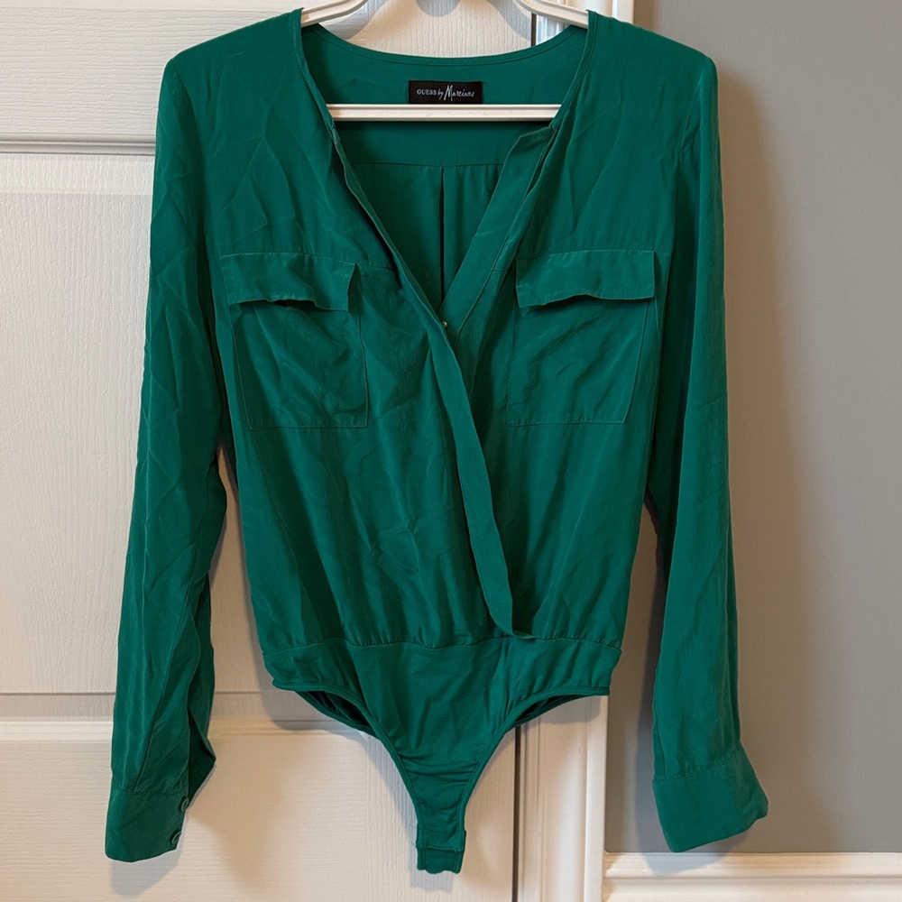 Women’s MARCIANO Long Sleeve Bodysuit size S